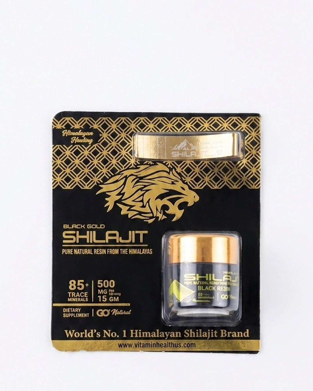 Black Gold Shilajit 15G – Pure Natural Resin from the Himalayas