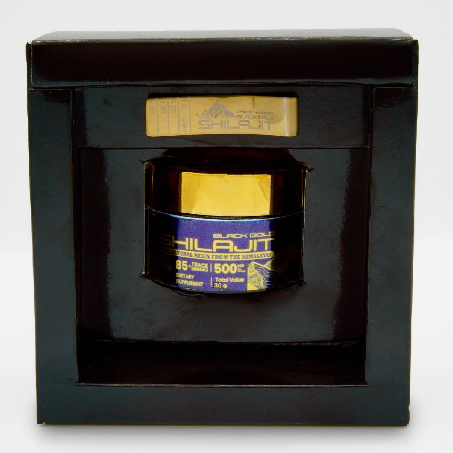 Black Gold Shilajit – Pure Natural Resin from the Himalayas