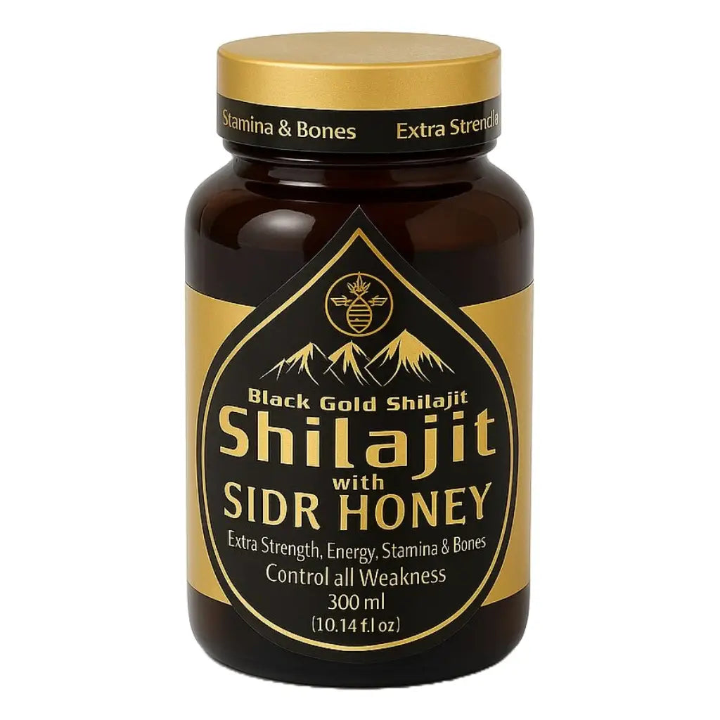 Shilajit with Sidr Honey (Black Gold Shilajit)