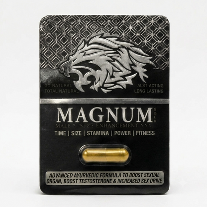 Pack of 3 - Magnum Gold Male Enhancement Capsule