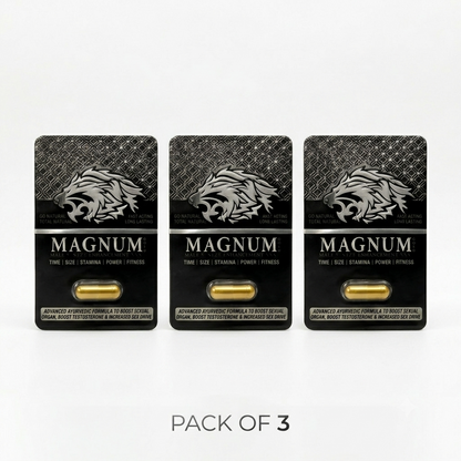 Pack of 3 - Magnum Gold Male Enhancement Capsule
