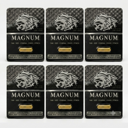 Pack of 6 - Magnum Gold Male Enhancement Capsule