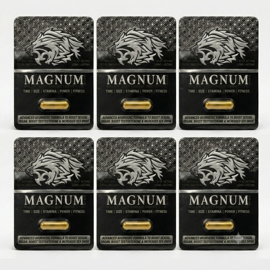 Pack of 6 - Magnum Gold Male Enhancement Capsule