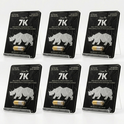 Pack of 6 - Unique Man 7K Male Sexual Enhancement Capsule