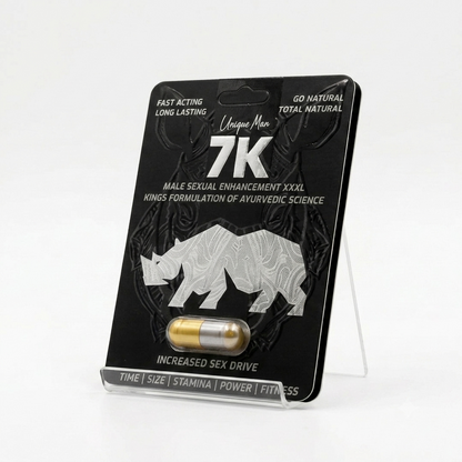 Pack of 6 - Unique Man 7K Male Sexual Enhancement Capsule