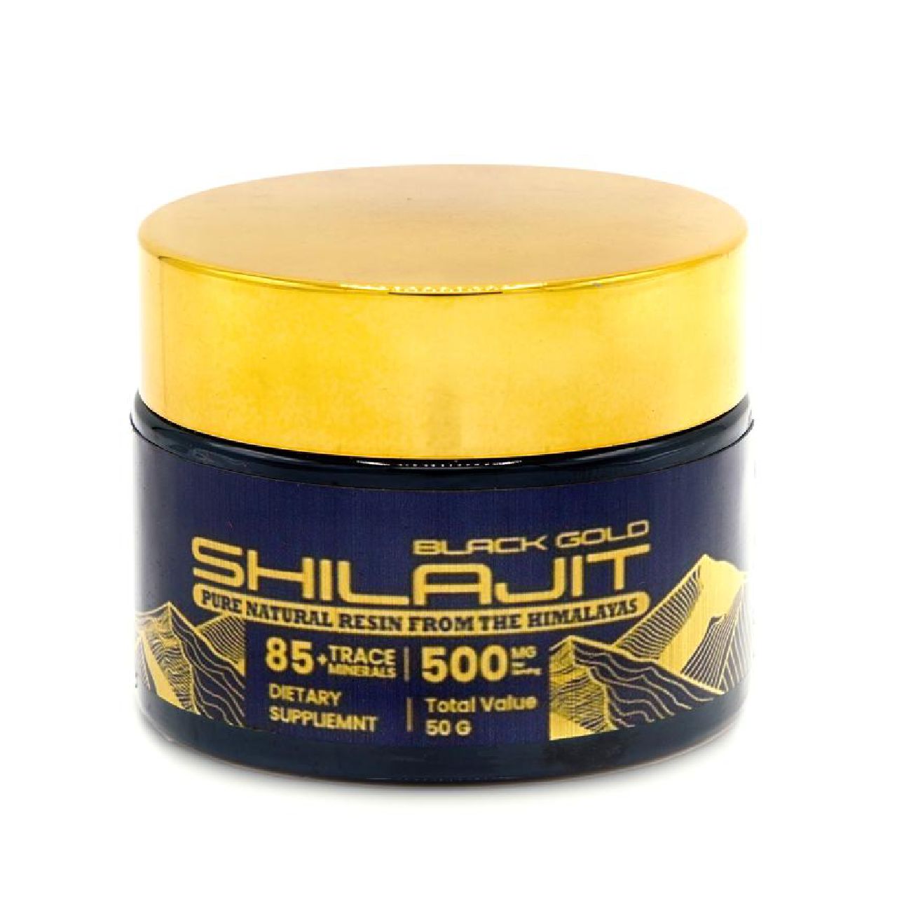 Black Gold Shilajit 50G – Pure Natural Resin from the Himalayas