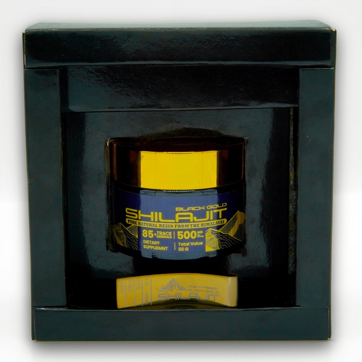 Black Gold Shilajit 50G – Pure Natural Resin from the Himalayas