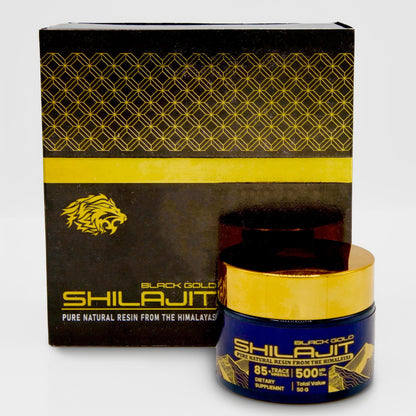 Black Gold Shilajit 50G – Pure Natural Resin from the Himalayas