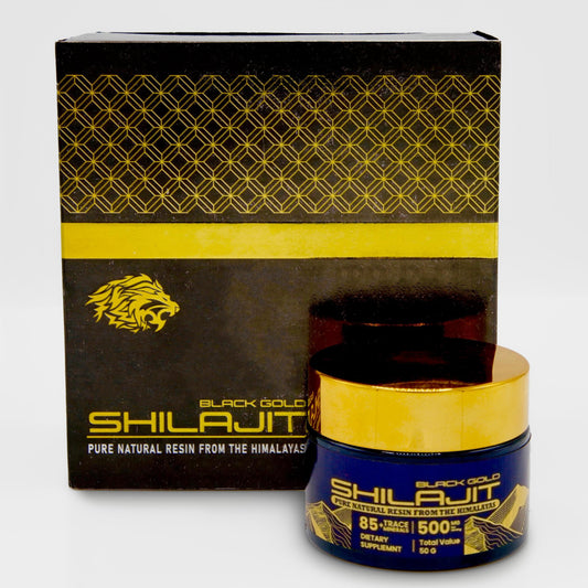 Black Gold Shilajit 50G – Pure Natural Resin from the Himalayas