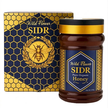 500g Wild Flower Sidr Pure Organic Honey