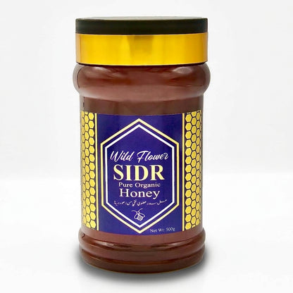 500g Wild Flower Sidr Pure Organic Honey